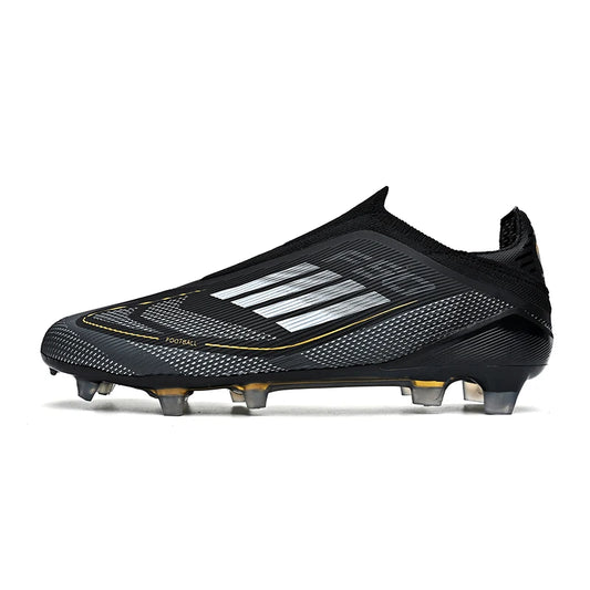 Men'S Football Boots Without-Lace Youth FG/TF Field Training Studded Fast Soccer Cleats Professional Non Slip Football Shoes